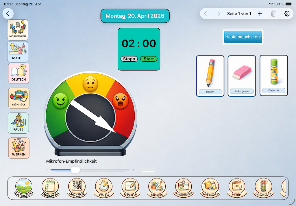 Klassenregie iPad-App